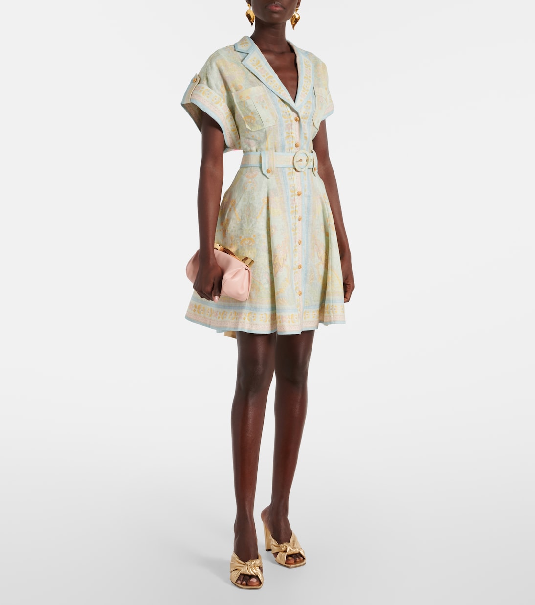 Robe chemise Acacia en lin | Zimmermann