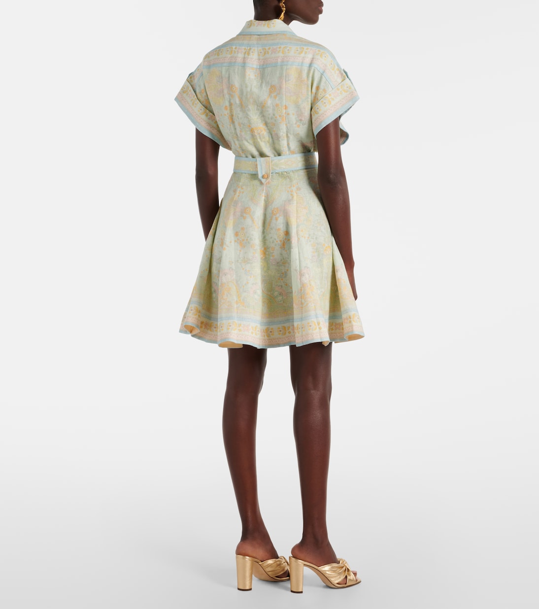 Robe chemise Acacia en lin | Zimmermann