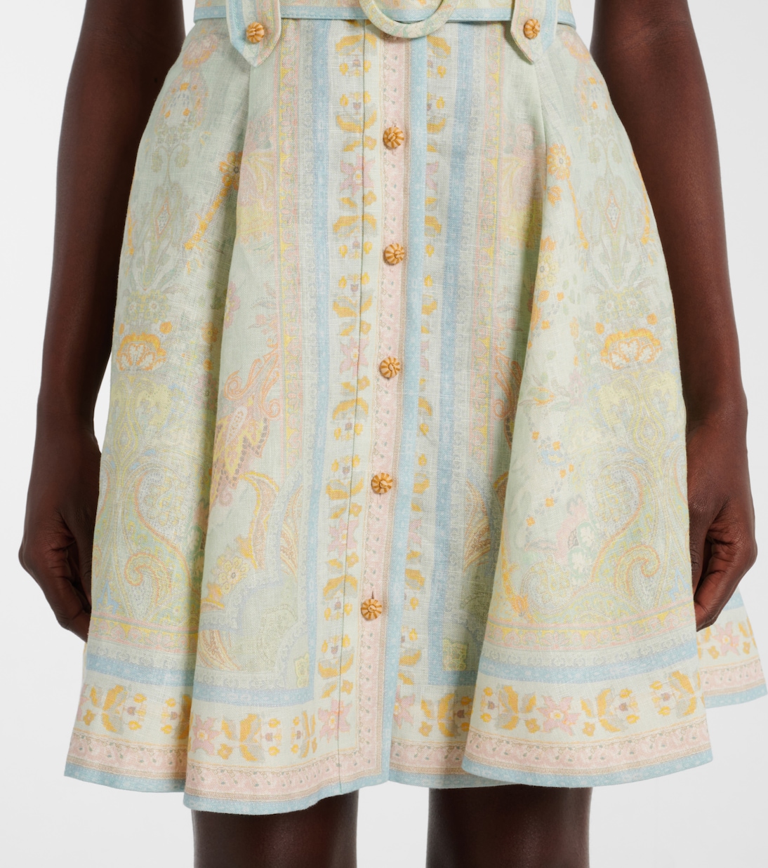 Robe chemise Acacia en lin | Zimmermann