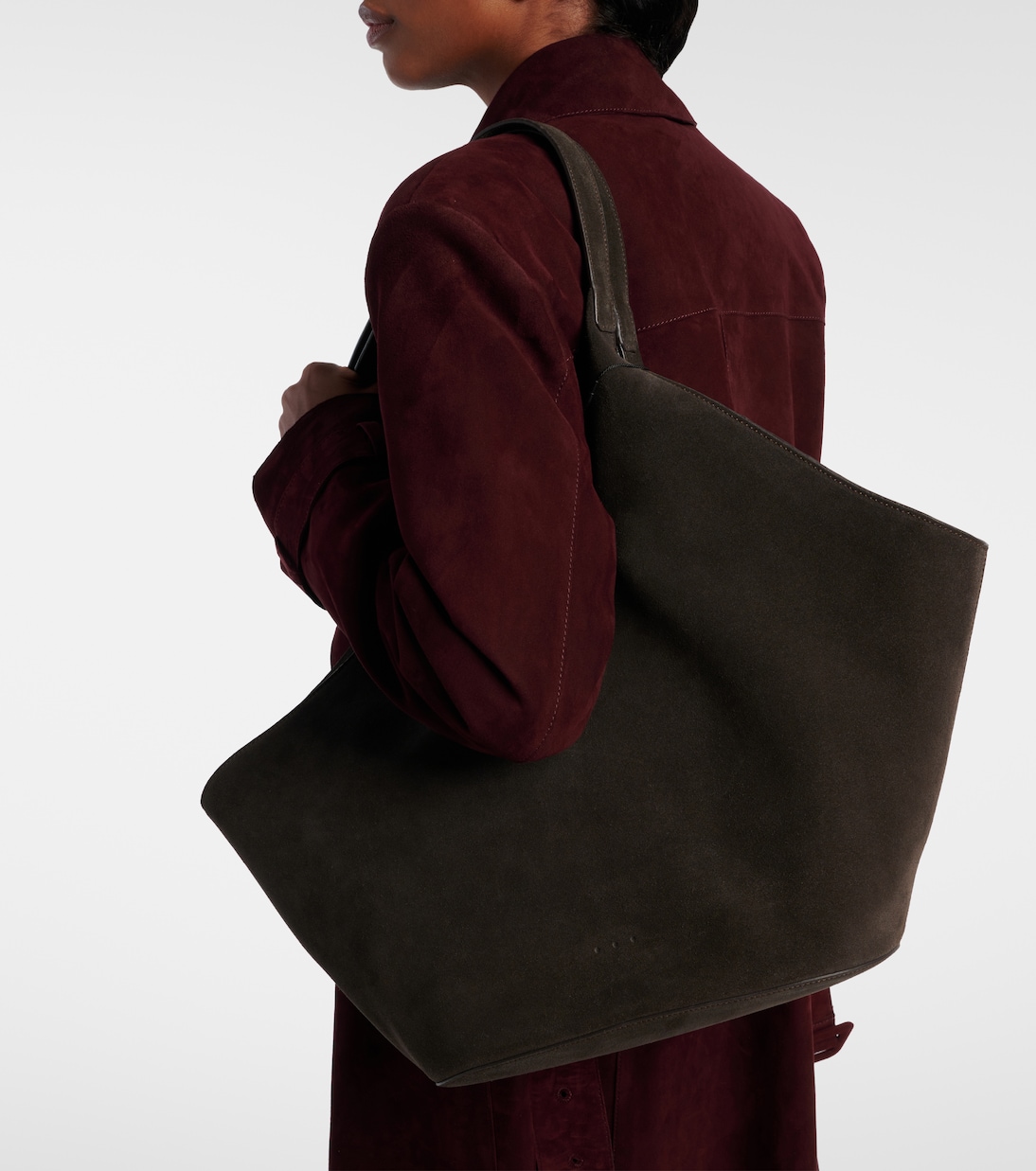 Borsa Phantom Large in suede | Aesther Ekme