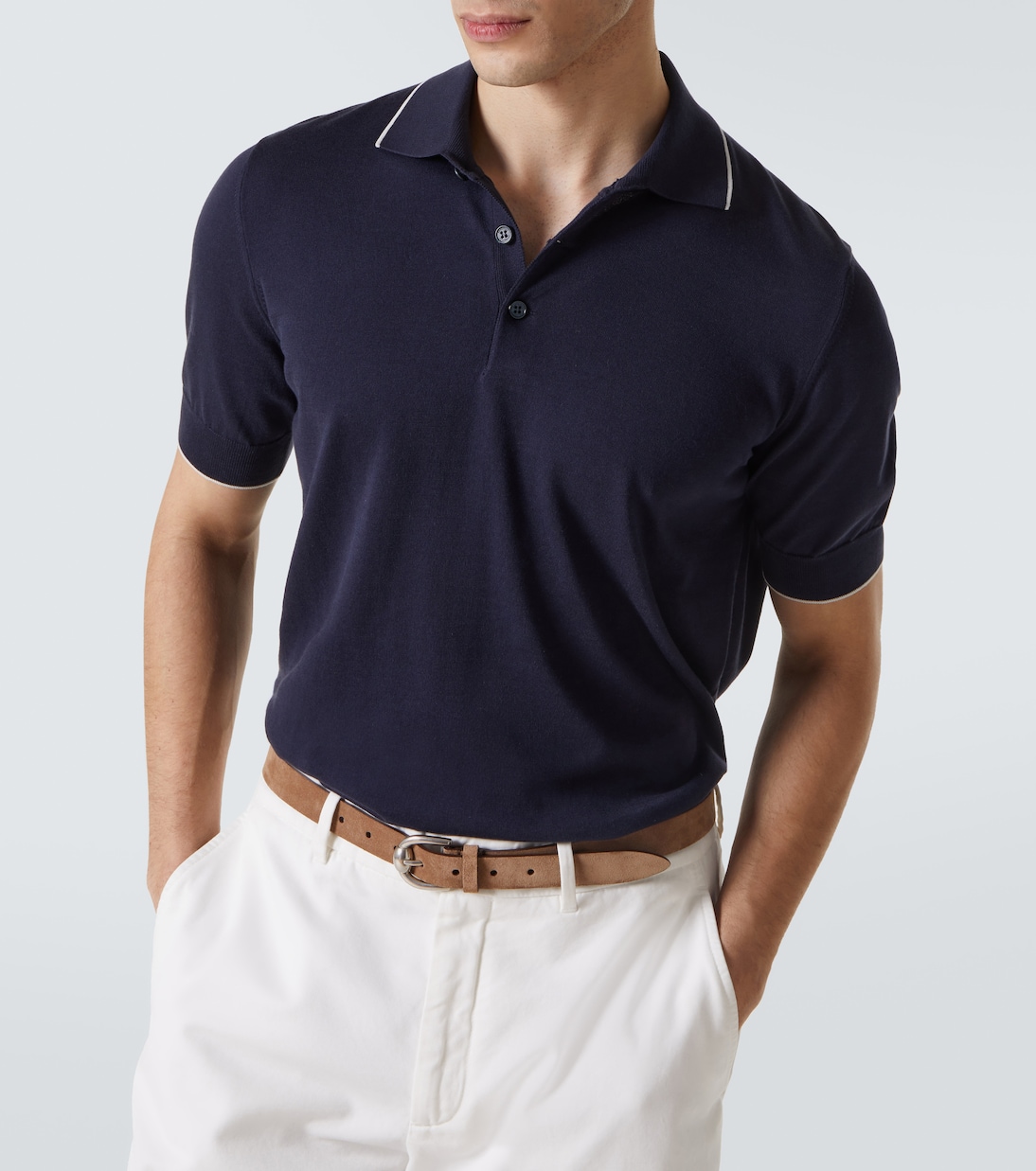 Polo in cotone | Brunello Cucinelli