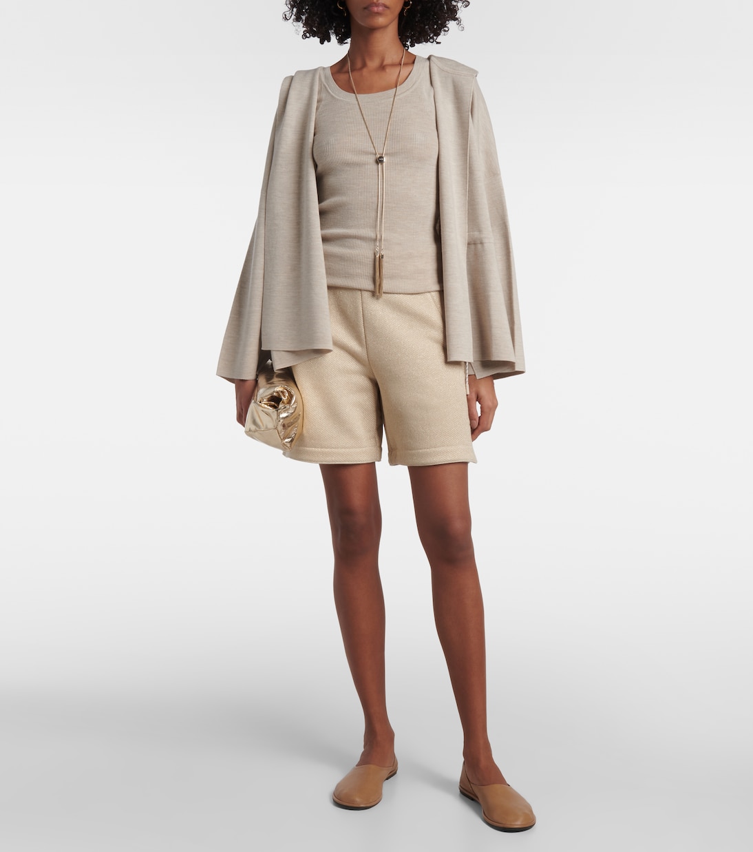 Tank top in lana vergine a coste | Max Mara