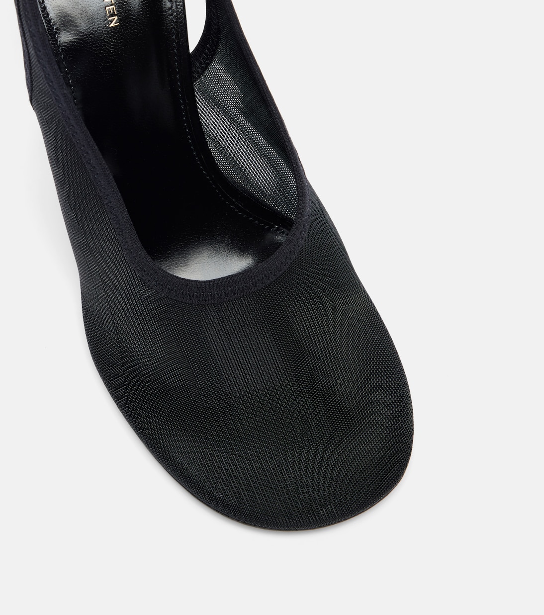 Pumps slingback con zeppa in mesh | Dries Van Noten