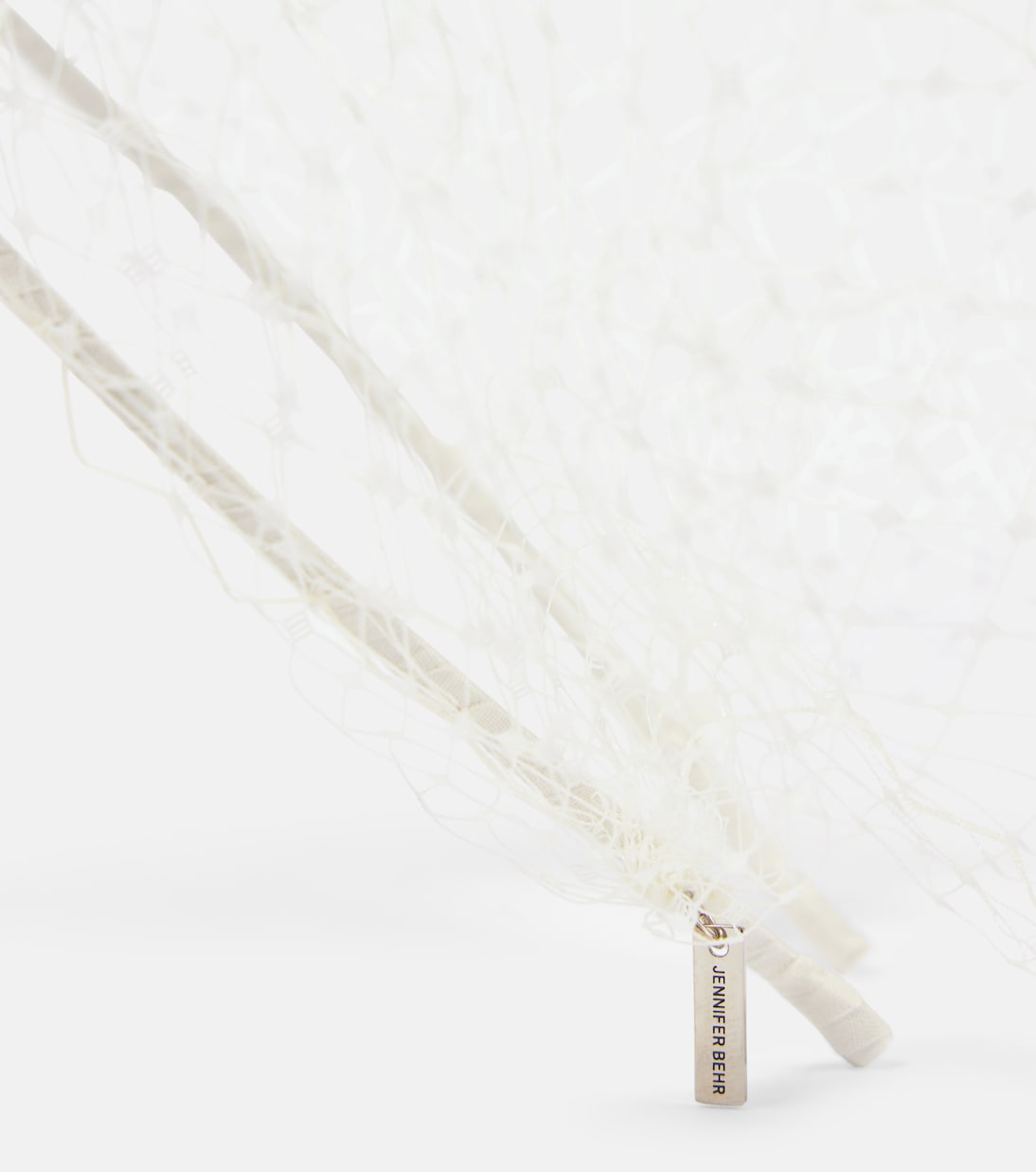 Fascia Nuziale Elegante con Velletto di JENNIFER BEHR per Giovani Sposi
