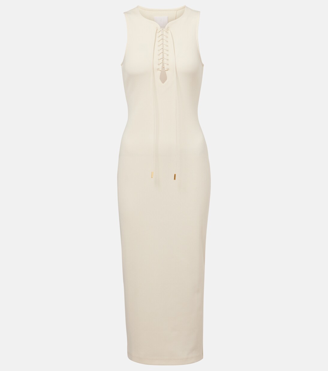 Abito midi in cotone a coste | Givenchy