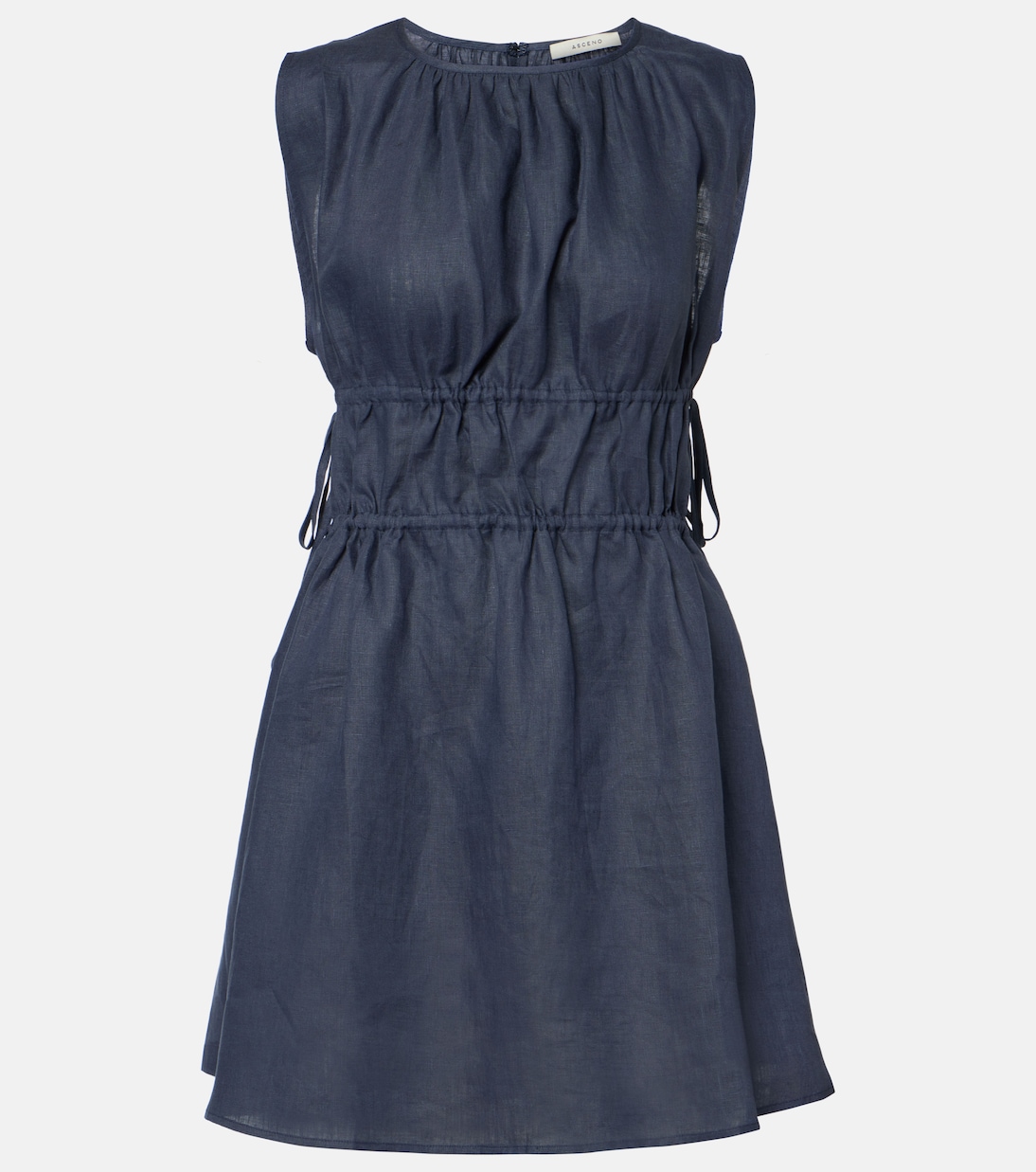 Minikleid Como aus Leinen | Asceno