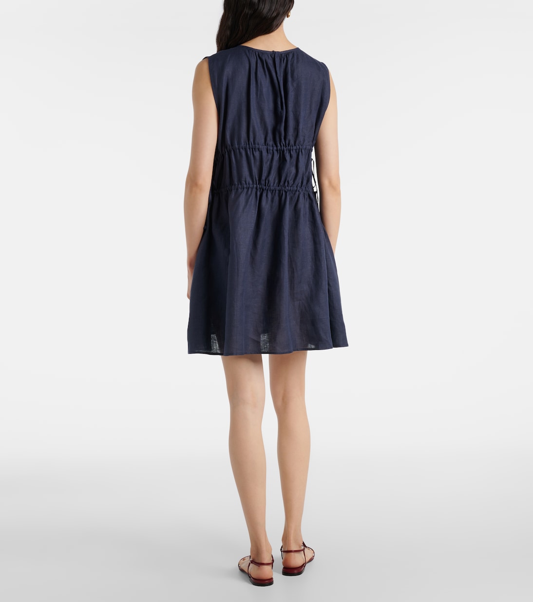 Minikleid Como aus Leinen | Asceno