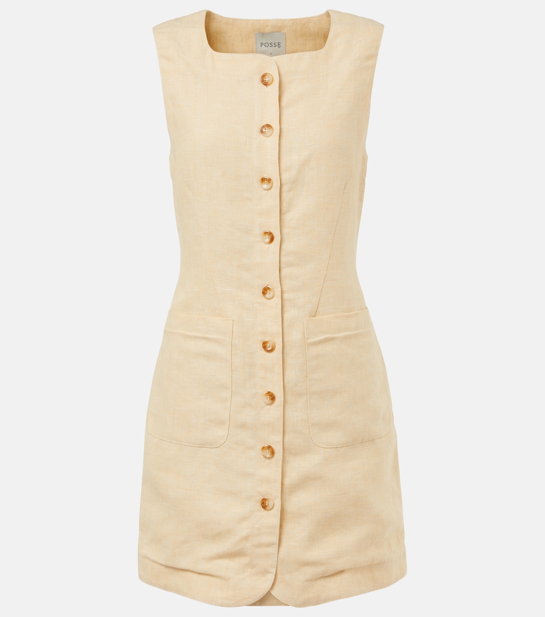 Emma linen minidress | Posse