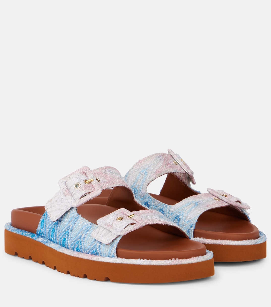 Mules Clea Wave en lamé | Missoni
