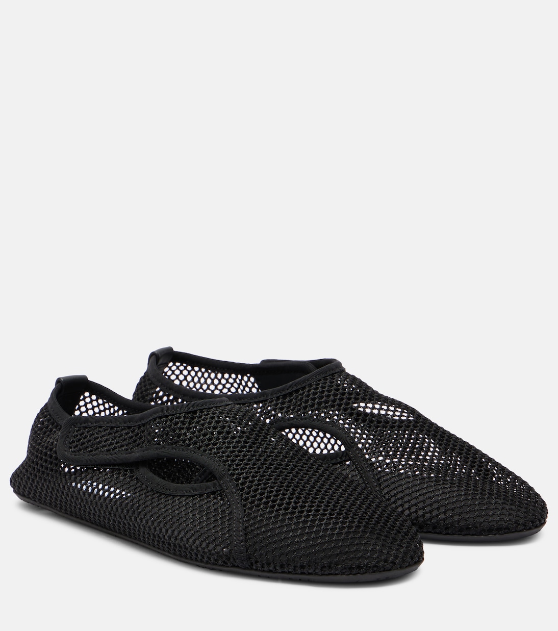 Fishnet slip-on shoes | Alaïa