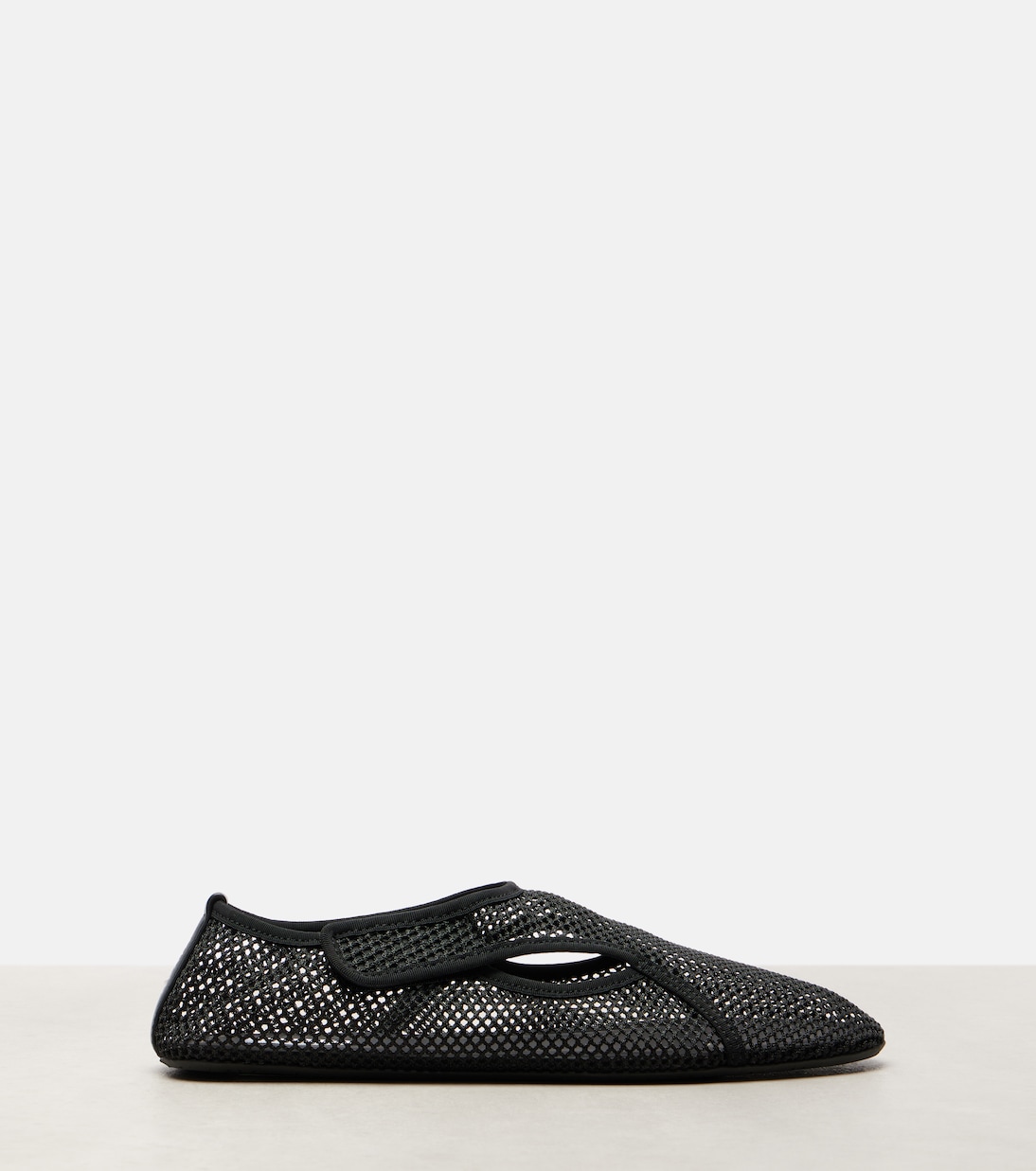 Fishnet slip-on shoes | Alaïa