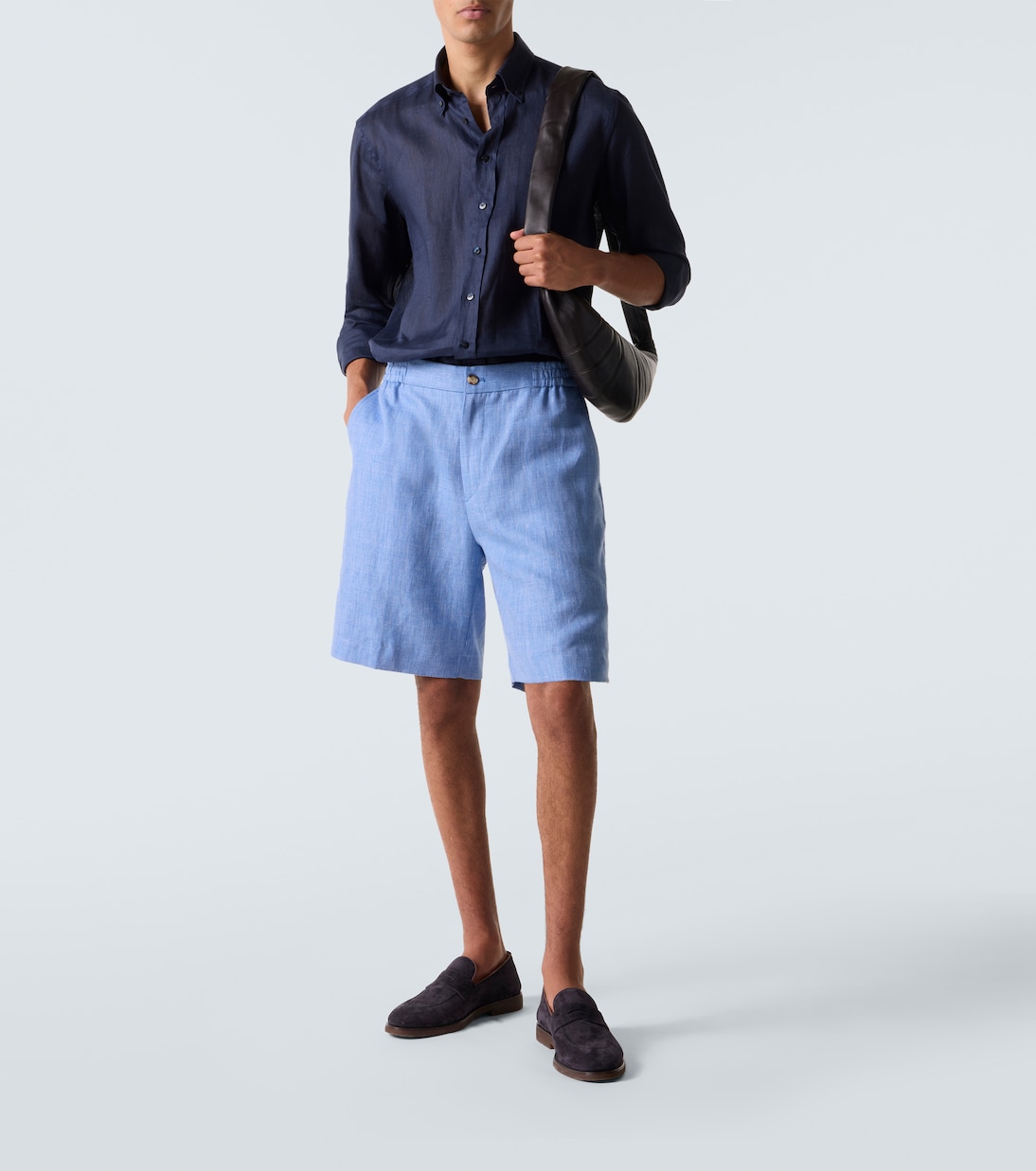Shorts de lino y lana | Etro