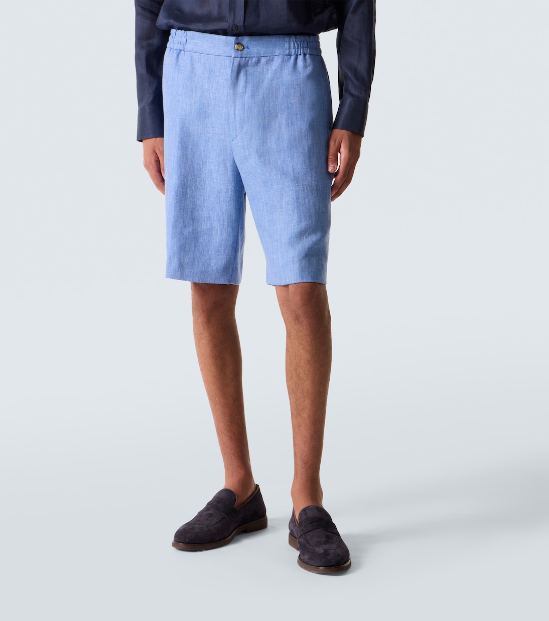 Shorts de lino y lana | Etro