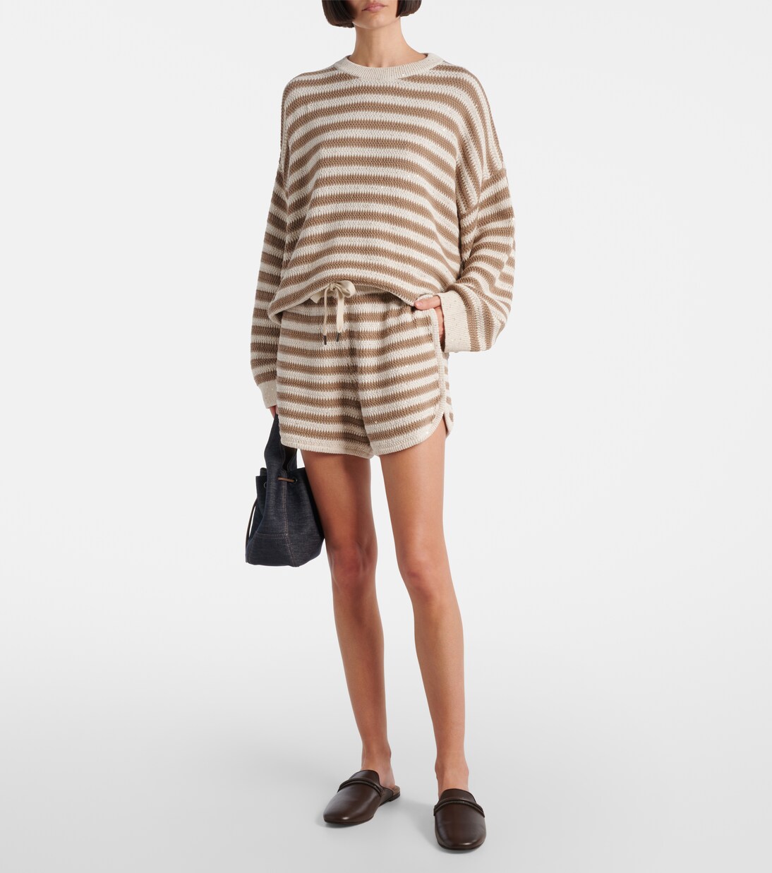 Pullover aus einem Baumwollgemisch | Brunello Cucinelli
