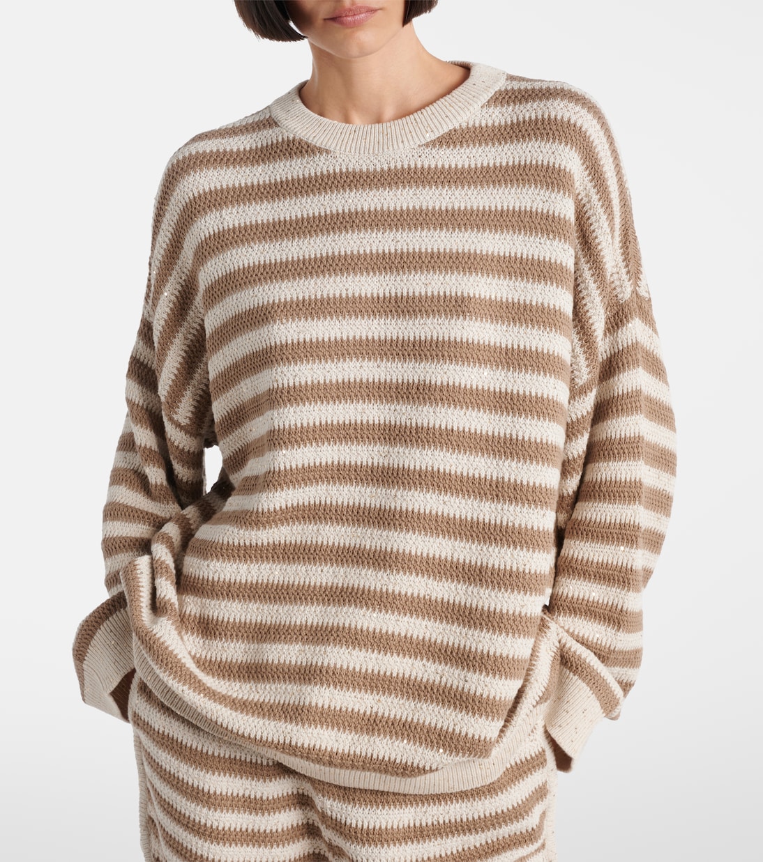 Pullover aus einem Baumwollgemisch | Brunello Cucinelli