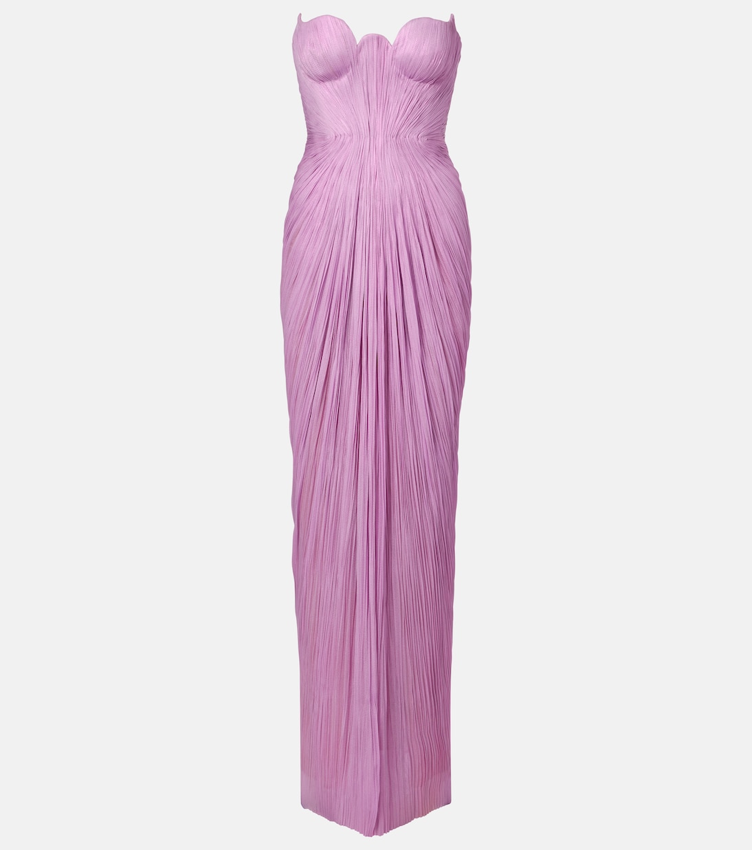 Jasleen silk tulle corset gown | Maria Lucia Hohan