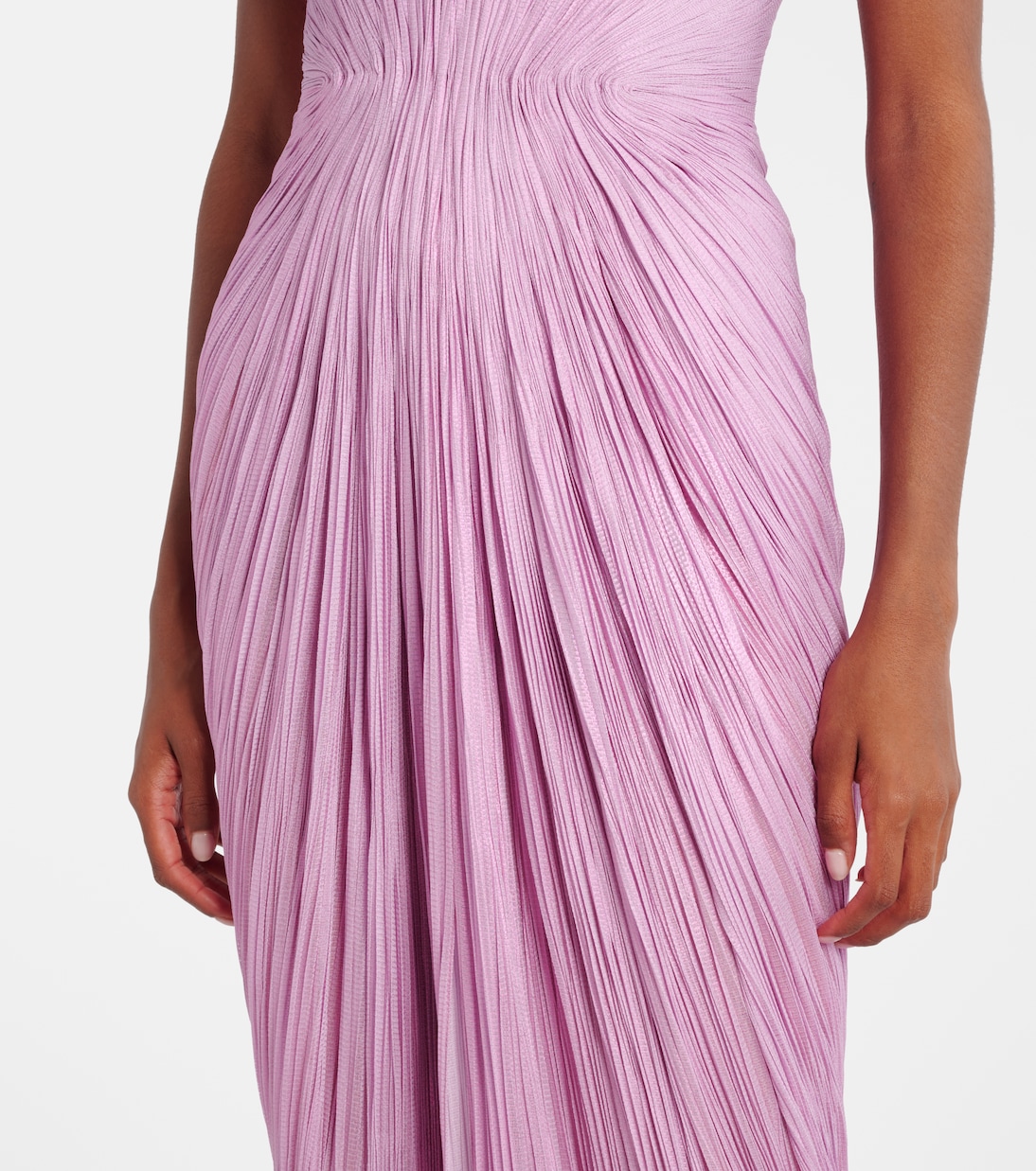 Jasleen silk tulle corset gown | Maria Lucia Hohan