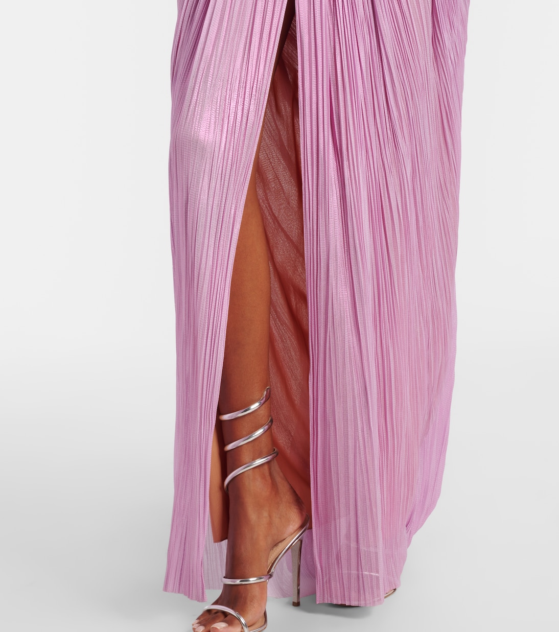Jasleen silk tulle corset gown | Maria Lucia Hohan