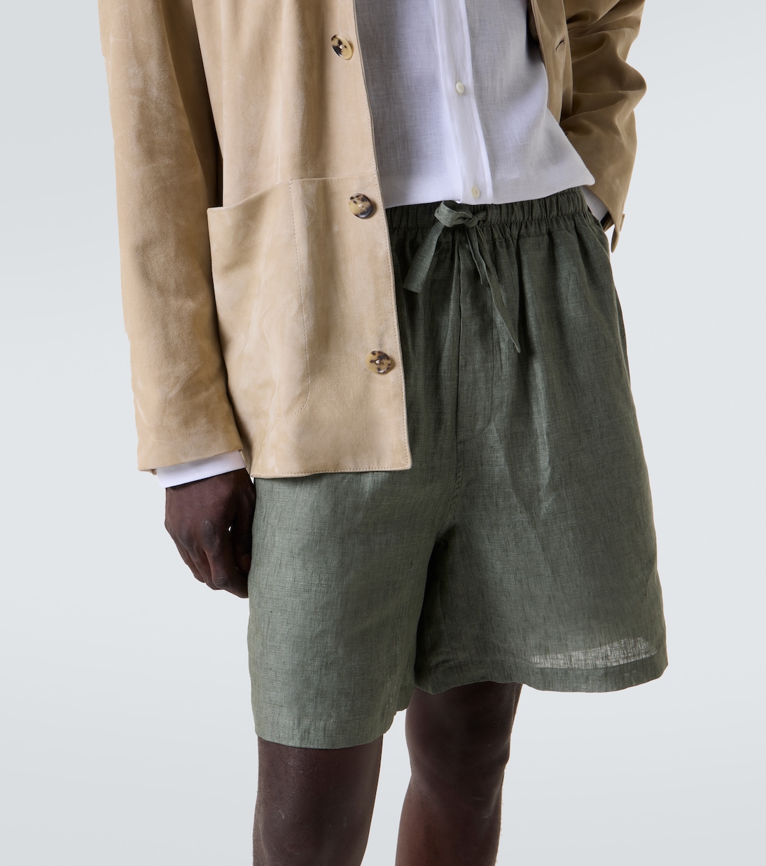 Linen shorts | Saman Amel