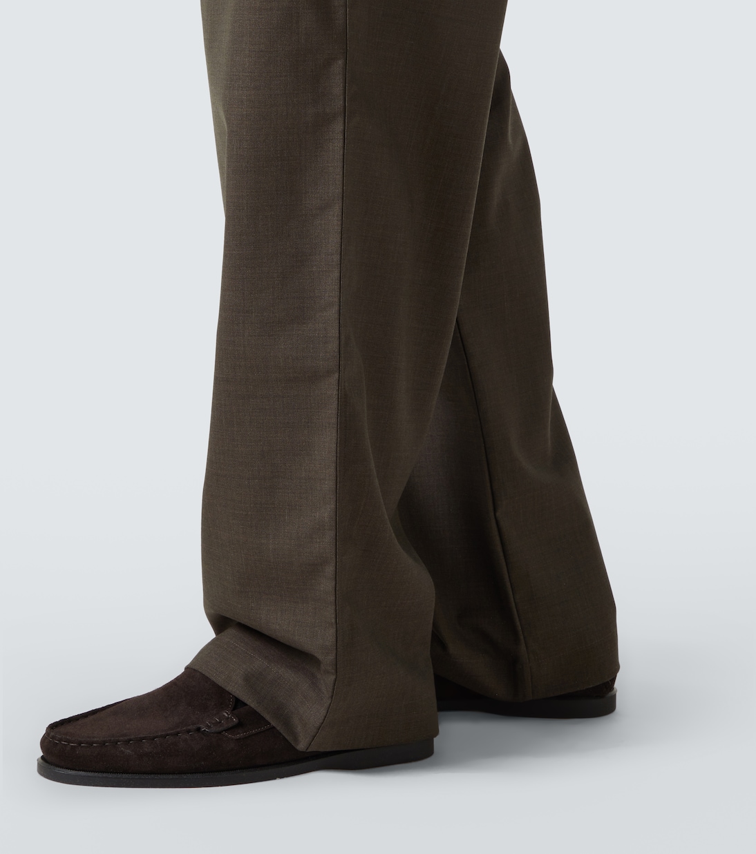Wool wide-leg pants | Saman Amel