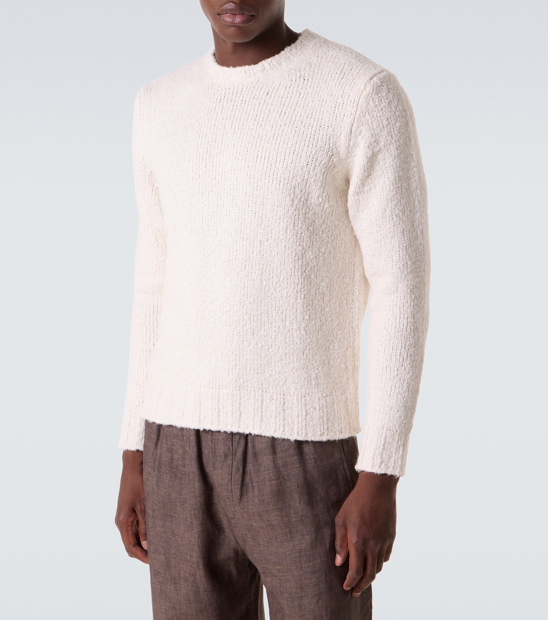 Gio silk sweater | Saman Amel