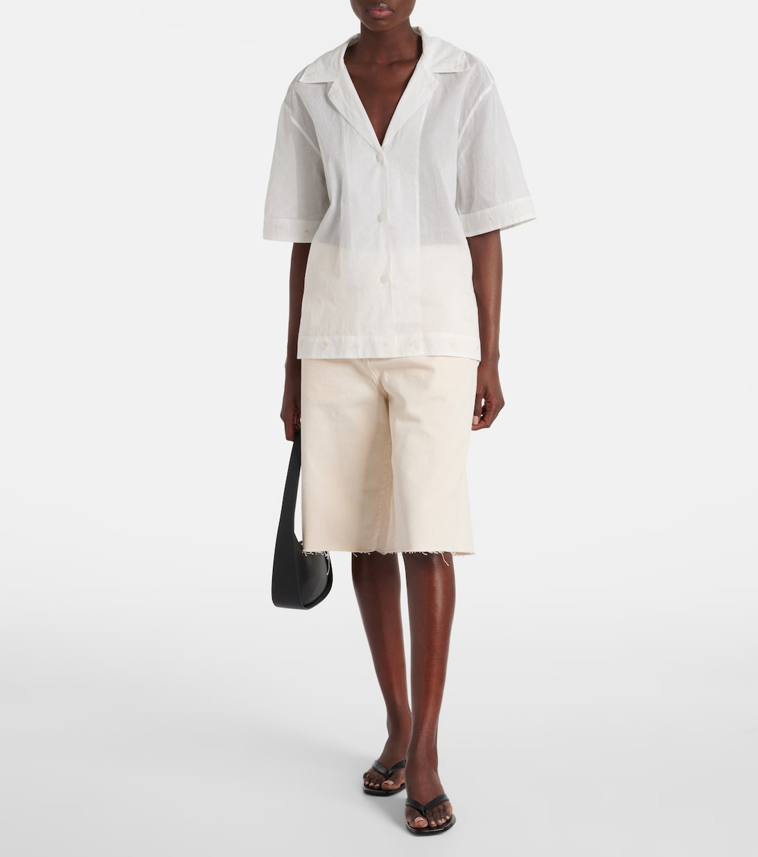 Camisa de organza de algodón | Róhe