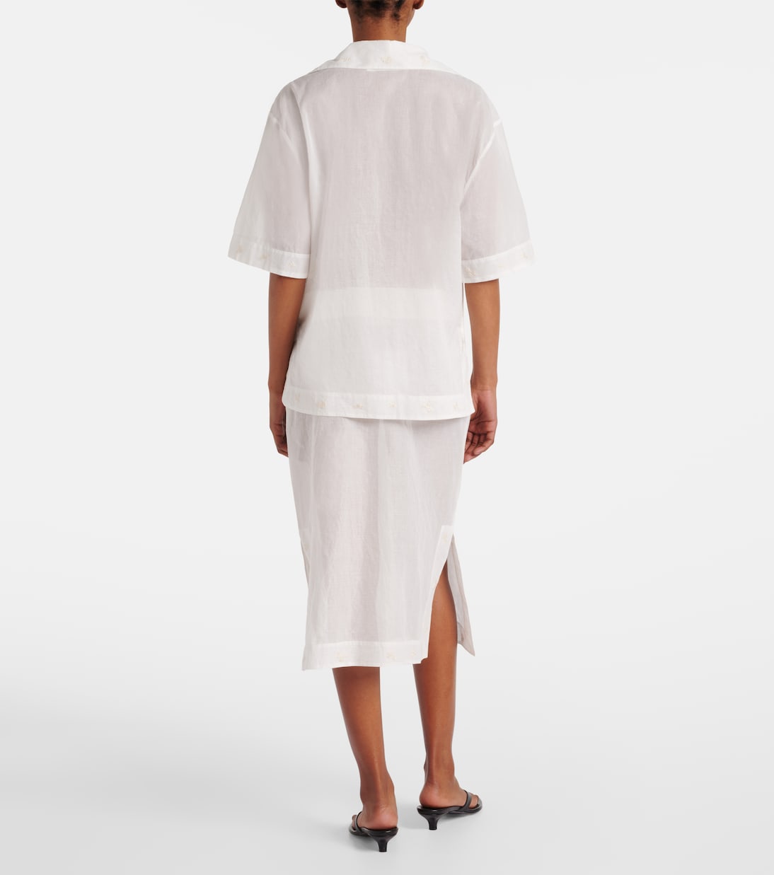 Camisa de organza de algodón | Róhe