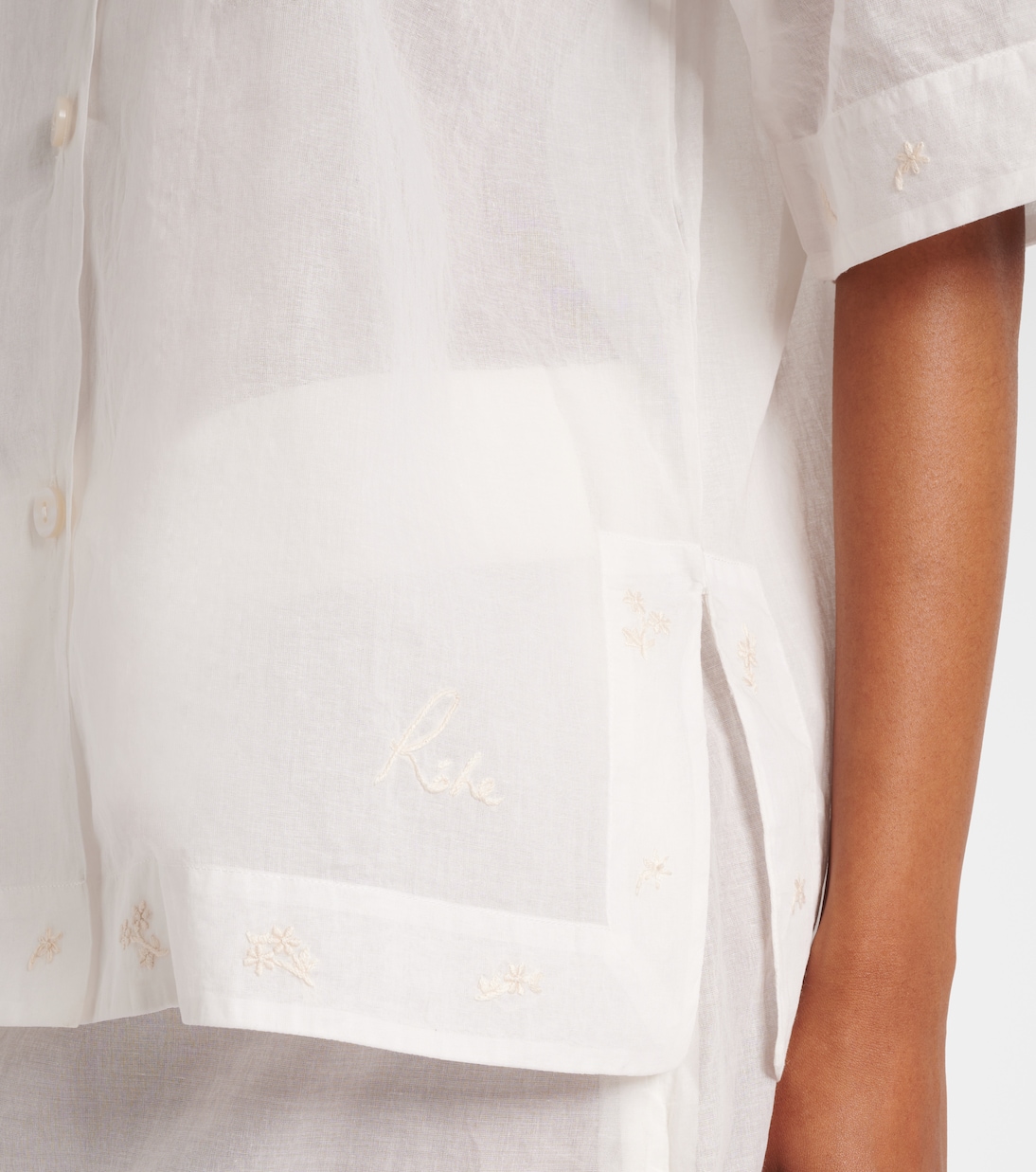Camisa de organza de algodón | Róhe