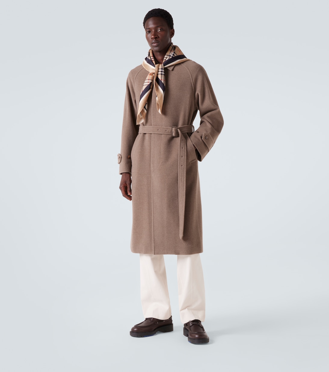 Sciarpa Burberry Check in twill di seta | Burberry