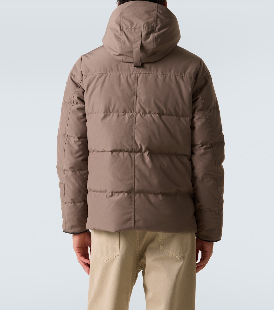 Black Label Wyndham hooded down jacket | Canada Goose