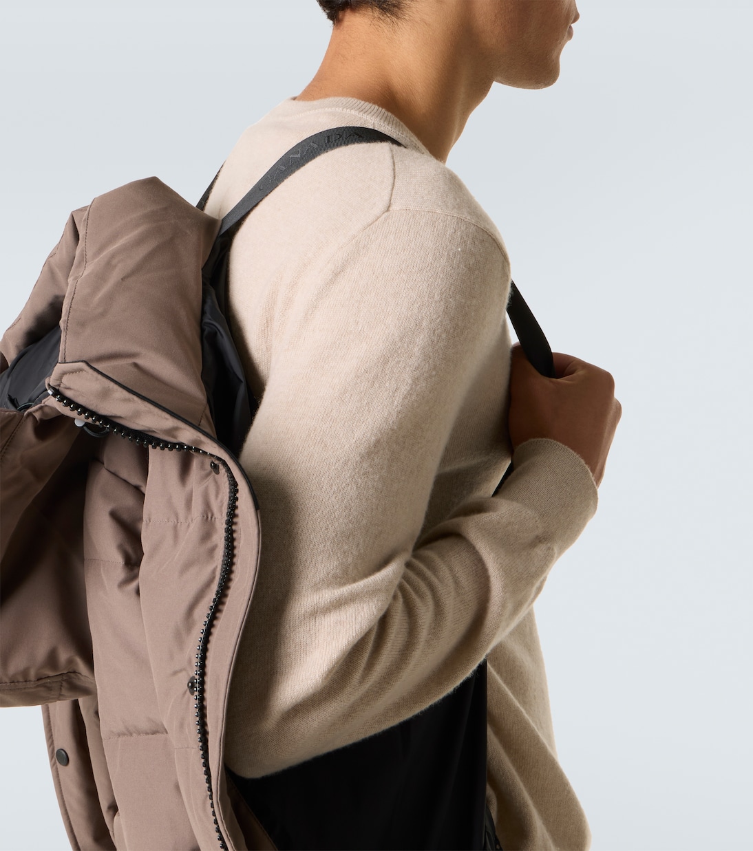Black Label Wyndham hooded down jacket | Canada Goose