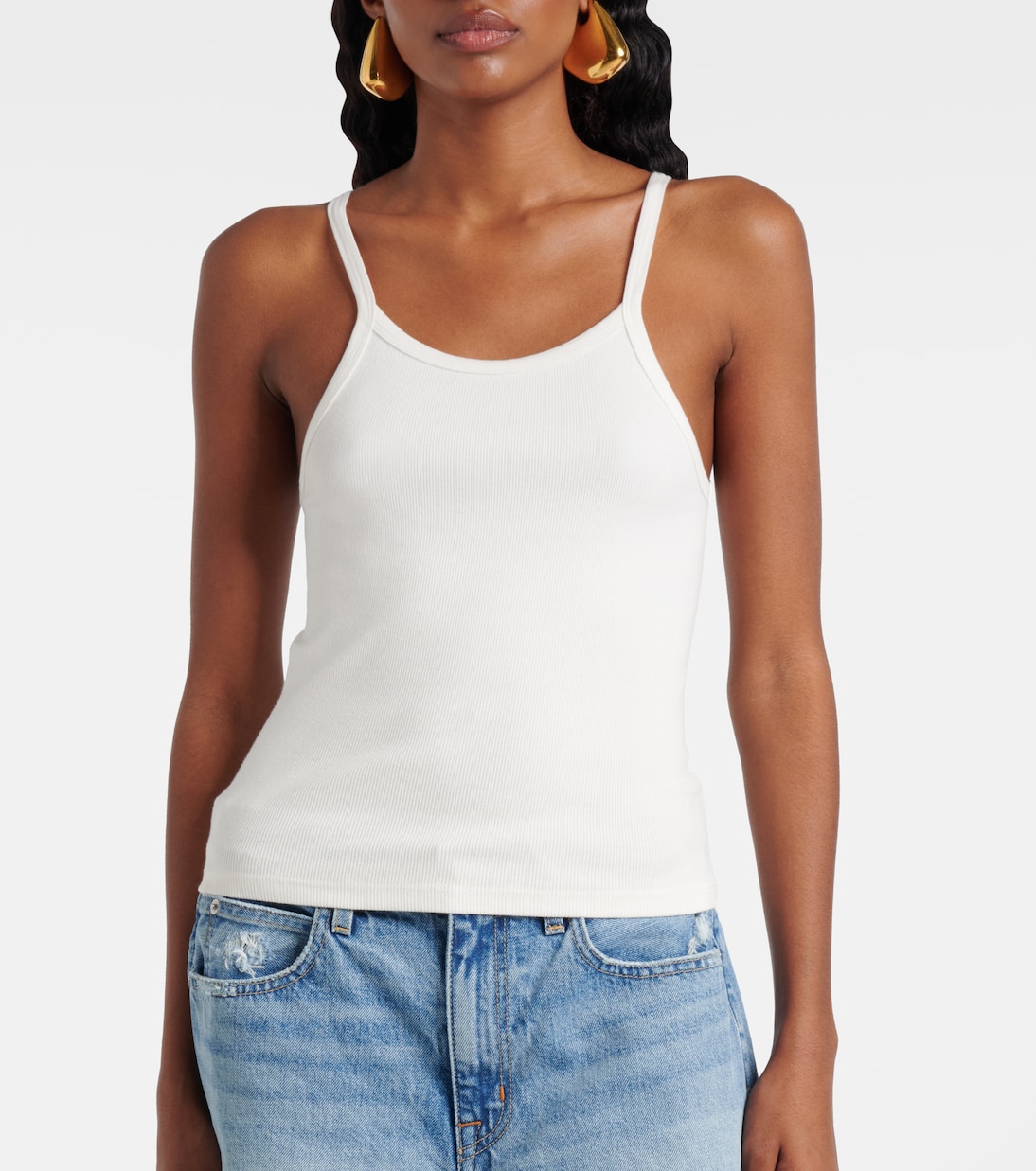 Tanktop aus Rippstrick | Slvrlake