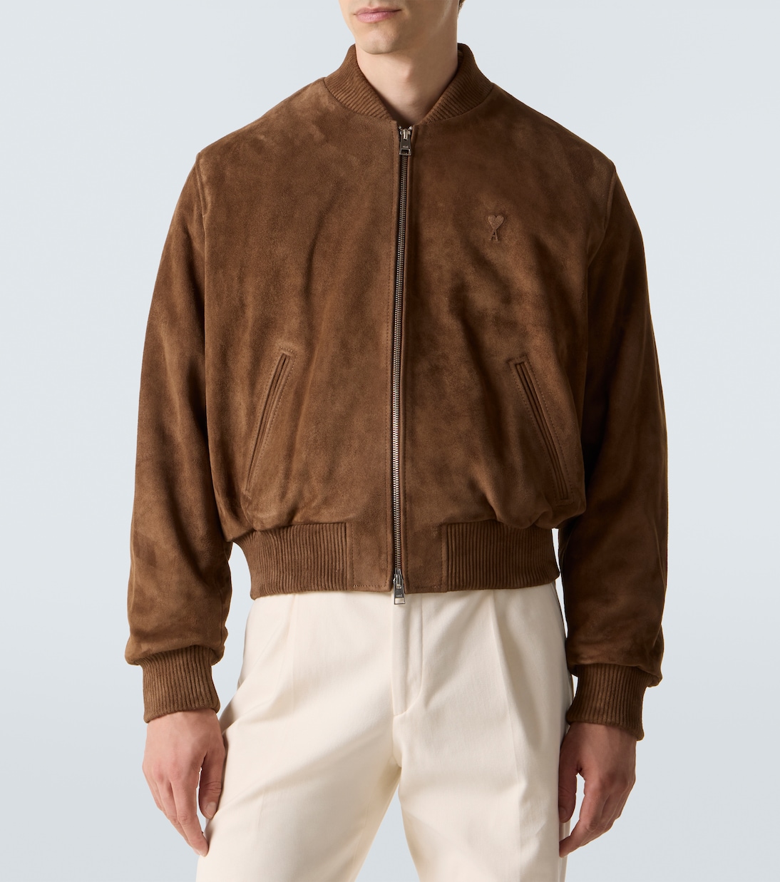 Suede jacket | Ami Paris