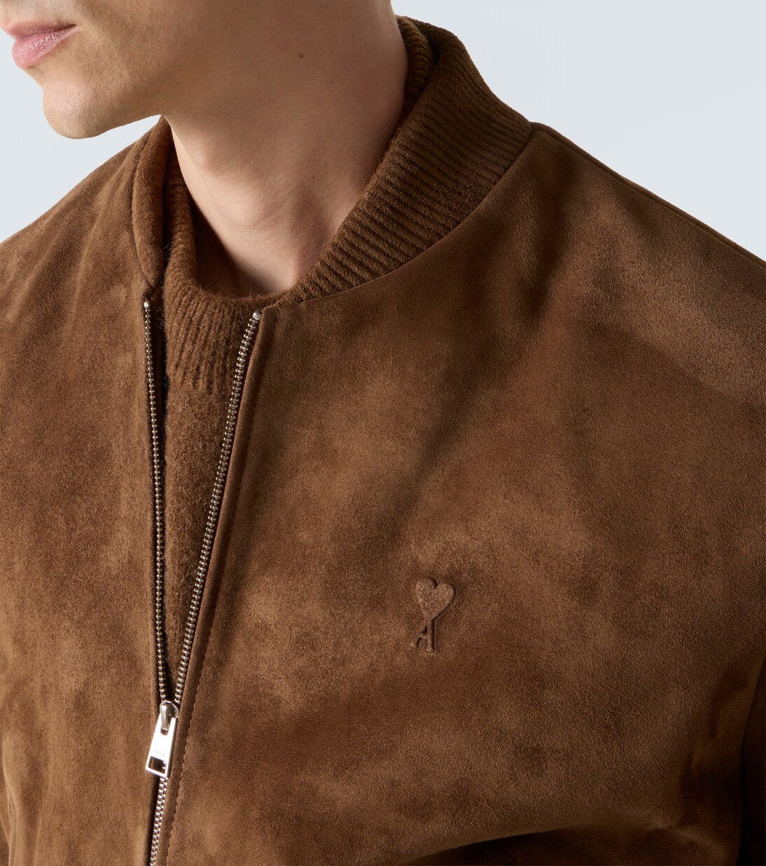 Suede jacket | Ami Paris
