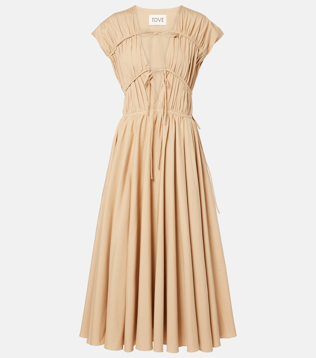 Midikleid Ceres aus Baumwolle | Tove