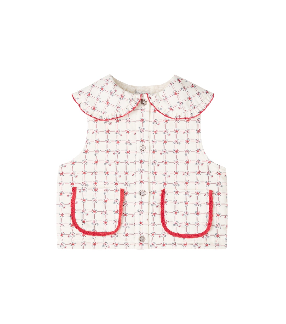 Bestickte Weste Lissy aus Baumwolle | Bebe Organic