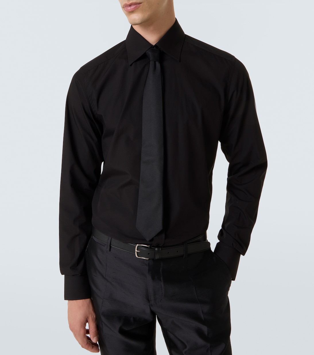 Camisa de popelín de algodón | Dolce&Gabbana