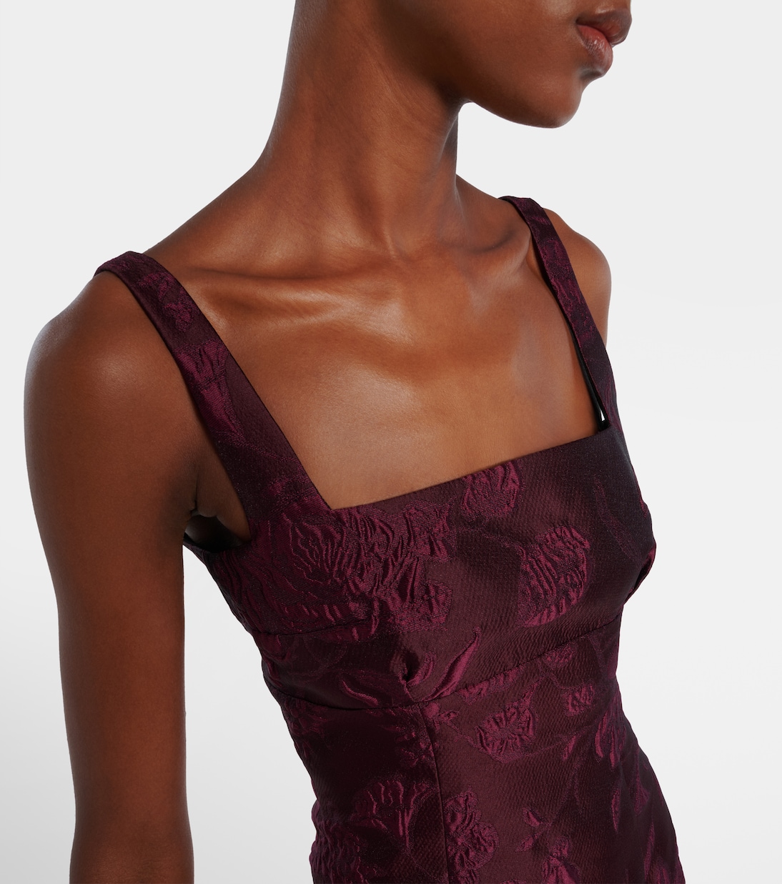 Robe Micheline aus Cloqué  | Emilia Wickstead