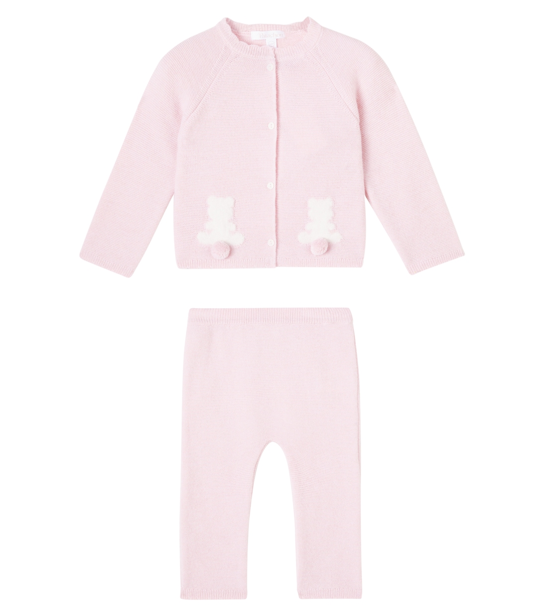Baby knitted cardigan and pants set | Patachou