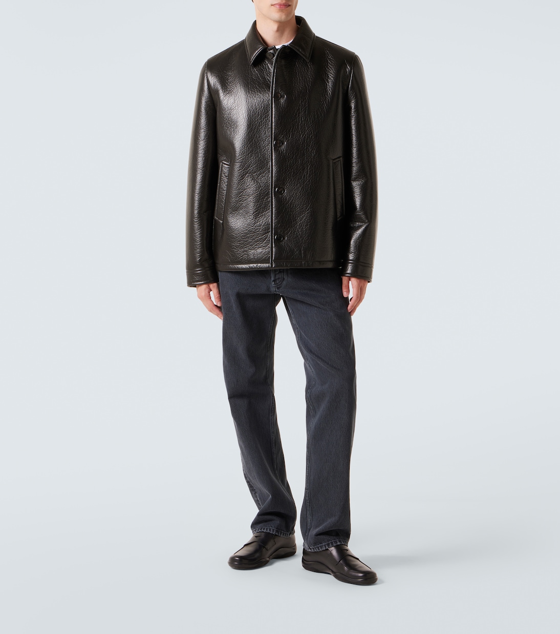 Leather jacket | Prada