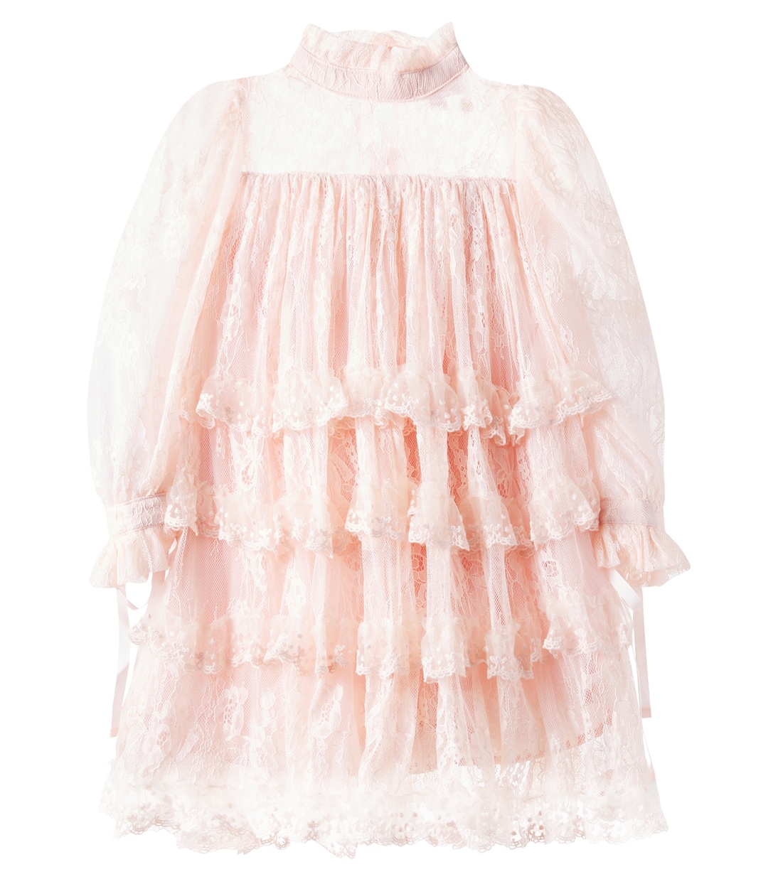 Ruffled tiered lace dress | Petite Amalie  