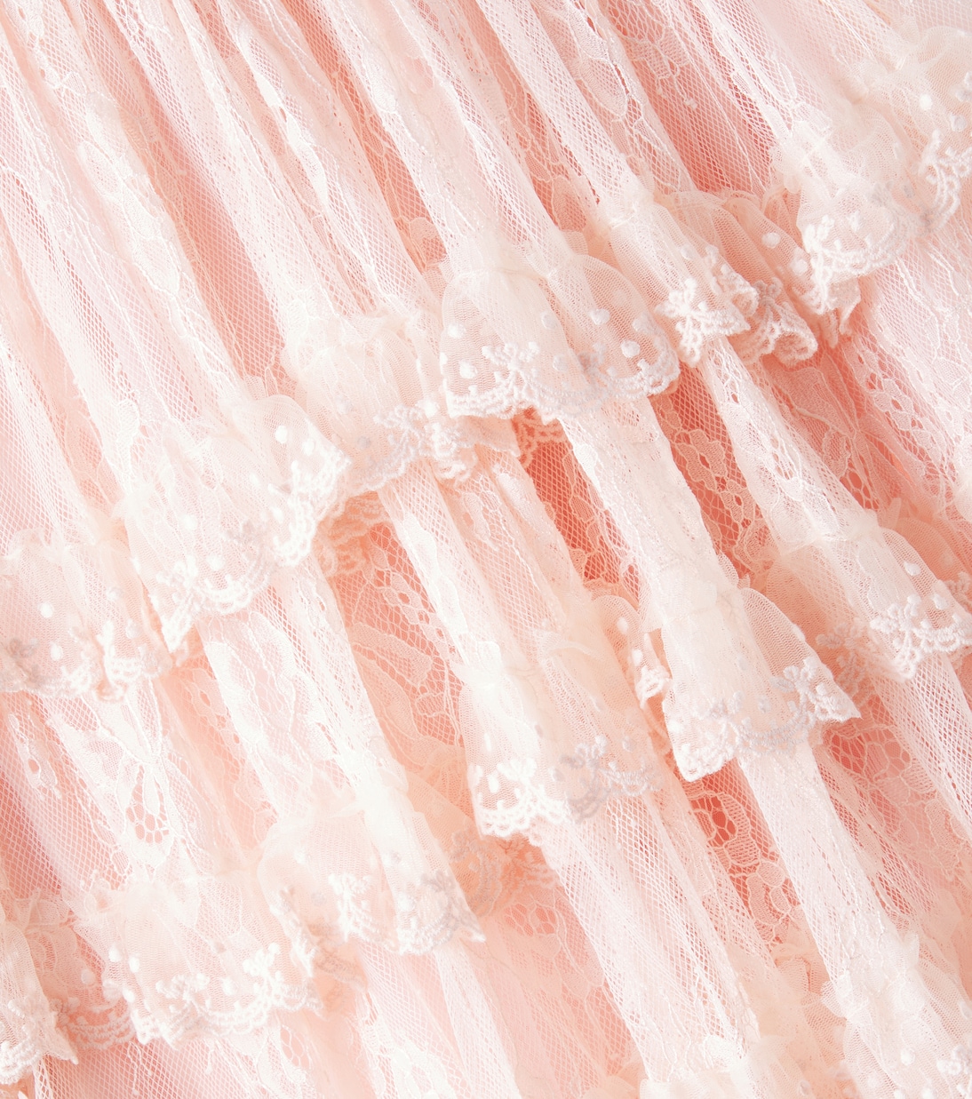 Ruffled tiered lace dress | Petite Amalie  