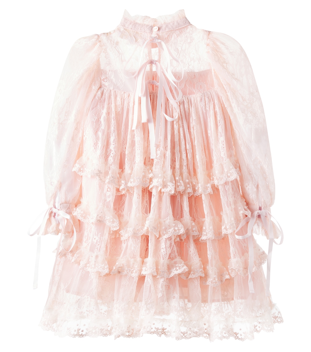 Ruffled tiered lace dress | Petite Amalie  