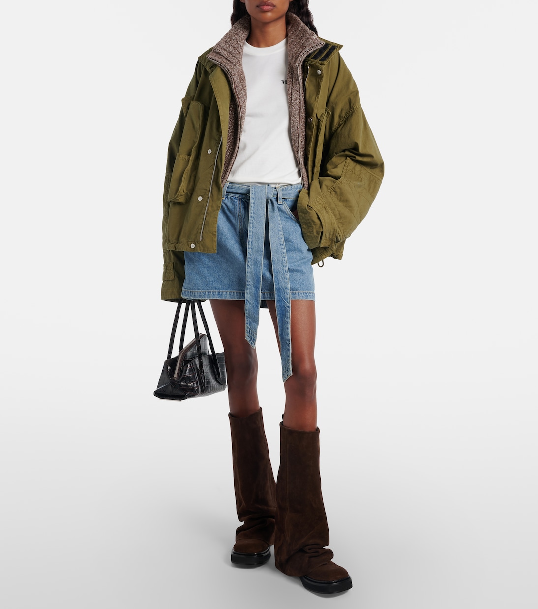 Minifalda de denim | The Attico