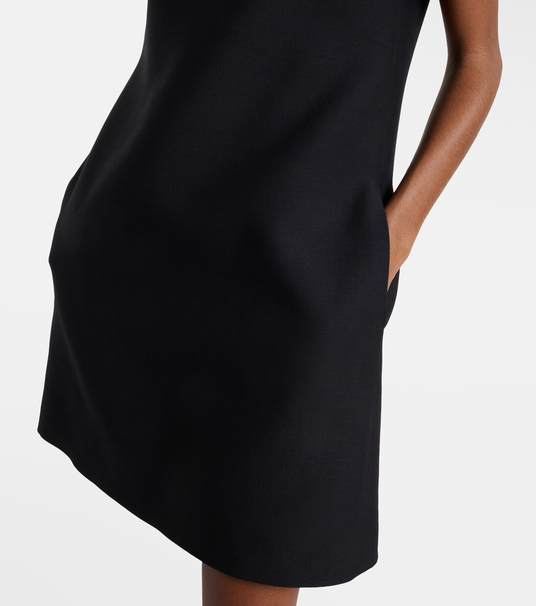 Verziertes Minikleid aus Wolle und Seide | Valentino