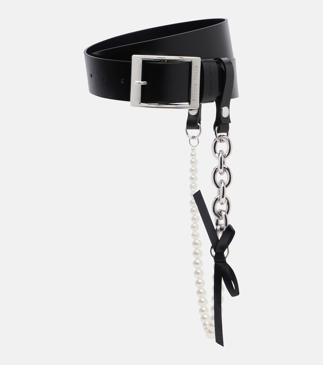 Embellished leather belt | Simone Rocha