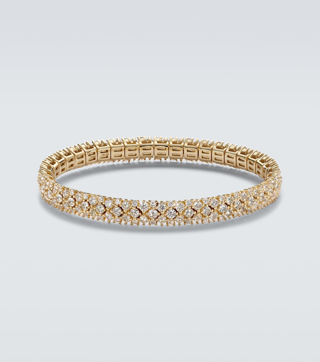 18kt gold bracelet with diamonds | Shay Jewelry
