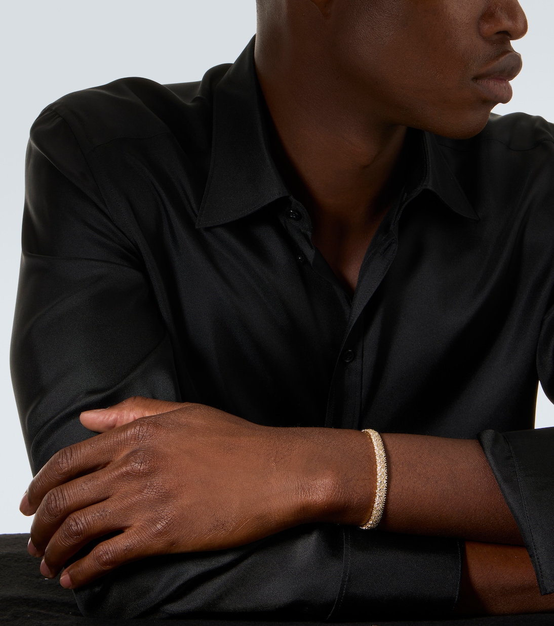 18kt gold bracelet with diamonds | Shay Jewelry