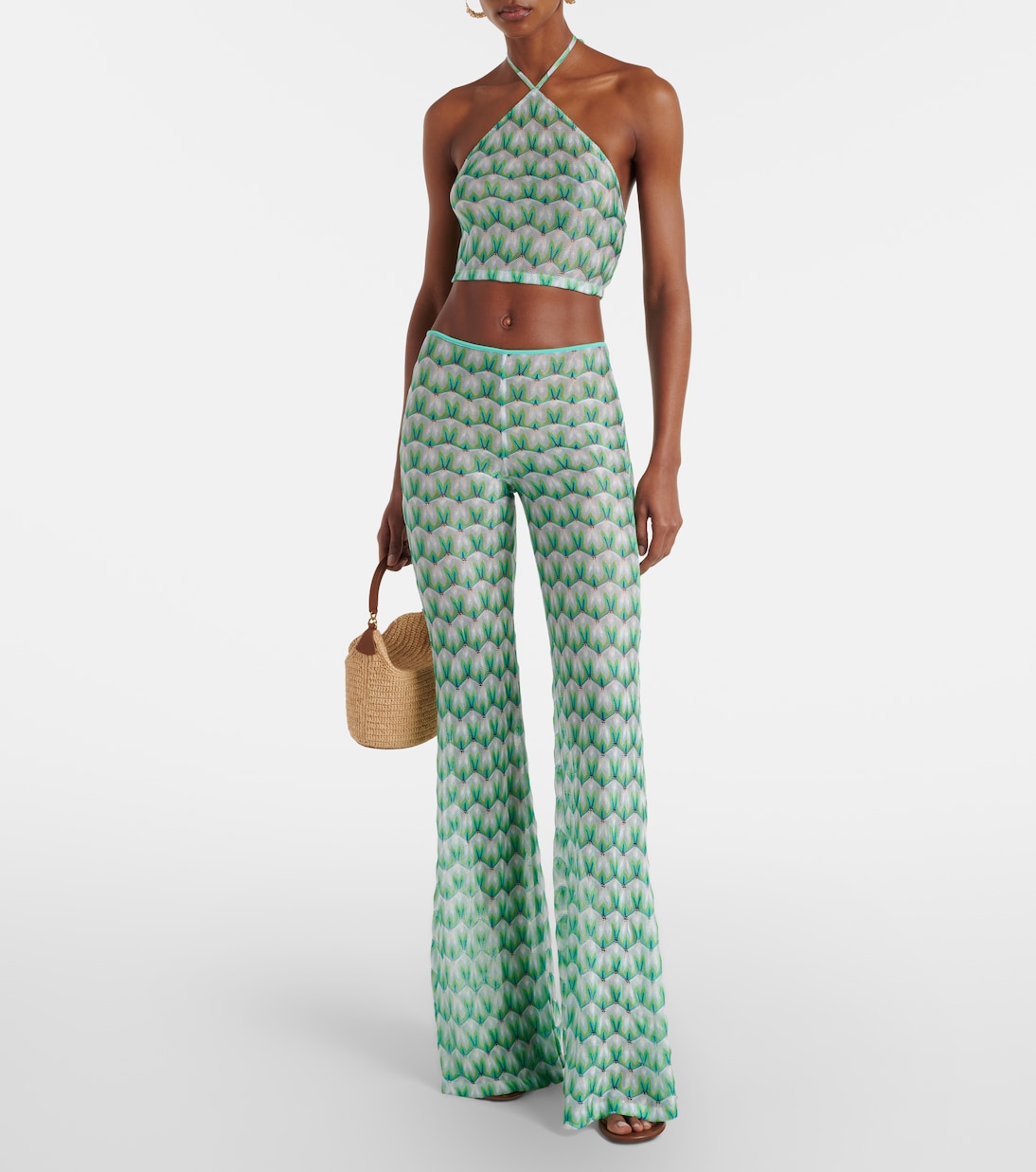 Zig Zag halterneck top | Missoni