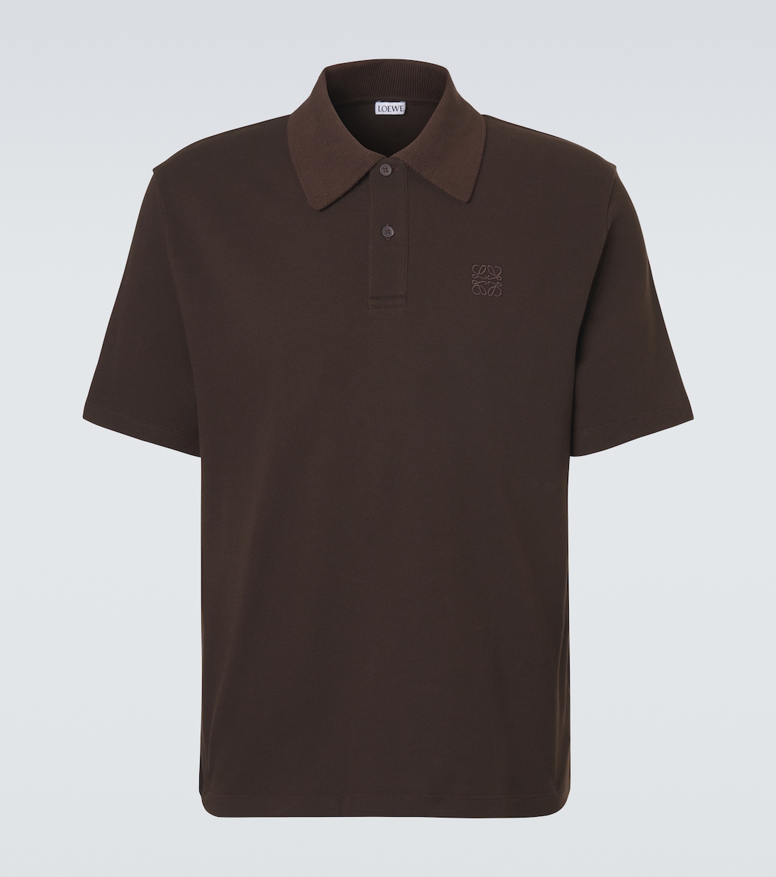 Anagram cotton piqué polo shirt | Loewe